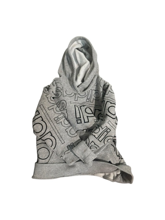 adidas Other - Adidas  boys 4T Gray Logo Hooded Sweatshirt